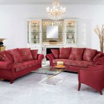 Interior,The Best High Quality Interior Designer Living Room Design Inspiration With Amazing Red Pattern Sofas And Modern Glass Rectangular Table Plus Luxurious Crystal Chandelier Also Gorgeous White Freestanding Cabinet,The Best High Quality And Cheap Interior Designer Living Rooms