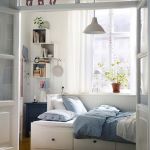 Bedroom,Enchanting Foxy Tween Room Design Inspiration With Charming White Bed Frame On Combined Nice White Under Storage Bed And Cool Open Book Shelves Also Beautiful Hanging Lamp For Tropical Concept,Cool Awesome Tween Rooms Design Ideas