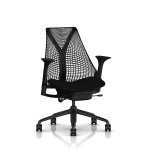 Furniture,Gorgeous Best Computer Chair Back Problem Design Ideas With Style Herman Miller Sayl Chair And Charming Mesh Material In Black Color Also Cozy Black Wheels ,The Best Computer Chair Back Problems