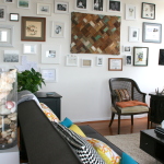 Apartments,Admirable White Wall Paint Apartment Ideas With Stunning Black Sofa And Nice Black Wood Chair Plus Trendy Oval Accent Table In Beautiful Black Color On Combined Cool Over Black Drum Table Lamp Also Gorgeous Picture Frames,Comfort Studio For Contemporary Apartment Ideas