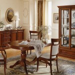 Apartments,Marvelous White Wall Paint Furniture For Apartment Decoration With Amazing Brown Wood Oval Dining Table Plus Comfortable Brown Wood Dining Chairs And Nice Brown Wood Combined Beautiful White Cup Table Lamp Also Cool Freestanding Clear Glass Door Cabinet For Dining Room,Cheap Furniture For Apartments Decoration Modern