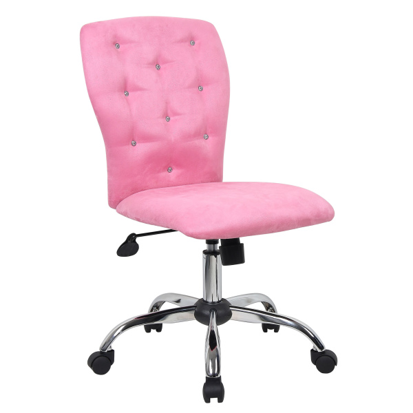 Furniture,Enthralling Best Computer Chair Back Problem Design Ideas With Charming Pink Microfiber Material And Modern Metal Wheels On Combined Silver Color,The Best Computer Chair Back Problems