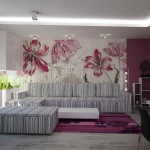 Interior,Delightful Interior Design Photo With Cool White Black Striped Sofa And Beautiful Rectangular White Table Plus Wonderful White Bookcase Also Gorgeous Artwork,Best High Quality Interior Design Photos To Your Living Room