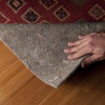 Interior,Traditional Ornamental Carpet With Soft Grey Rug Pad Design Ideas And Wooden Teak Floor,Rug Pads For Your Private Heaven Room