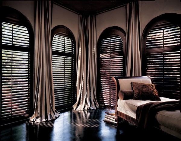 Uncategorized,Cool Amazing Drapes Custom Blind With Cozy Bed Also Charming Pillow For Black And Cream Bedroom,Cool And Beautiful Custom Blinds