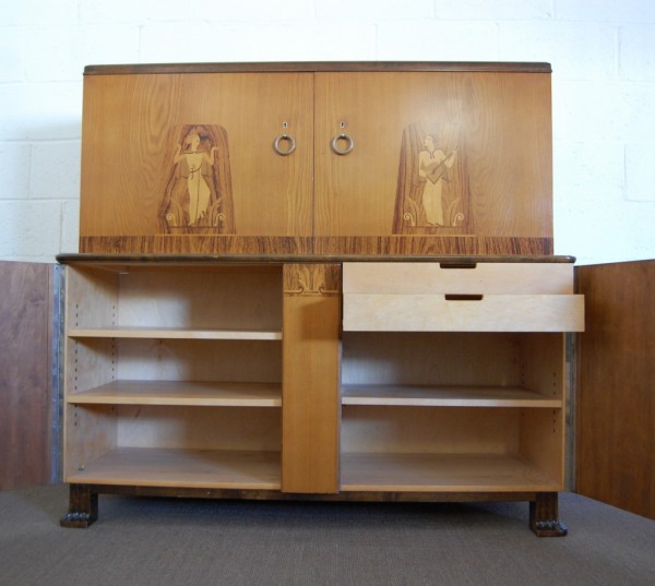 Furniture,Cool Amazing Swedish Art Deco Intarsia For Bar Art Storage Cabinet Design Inspiration With Cool Six Shelf,Fantastic Art Storage Cabinet