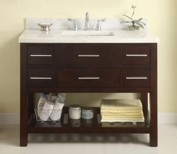 Furniture,Stylish Dark Brown Cabinet Also The Best Beautiful Empire Vanities Design Ideas With Clean And Dry White Sink,Beautiful Sink Design By Empire Vanities