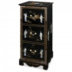 Furniture,Wonderful Cool Black File Cabinet Design Inspiration With Beautiful Ornament And Nice Three Drawer,Marvelous Black File Cabinet Design Ideas