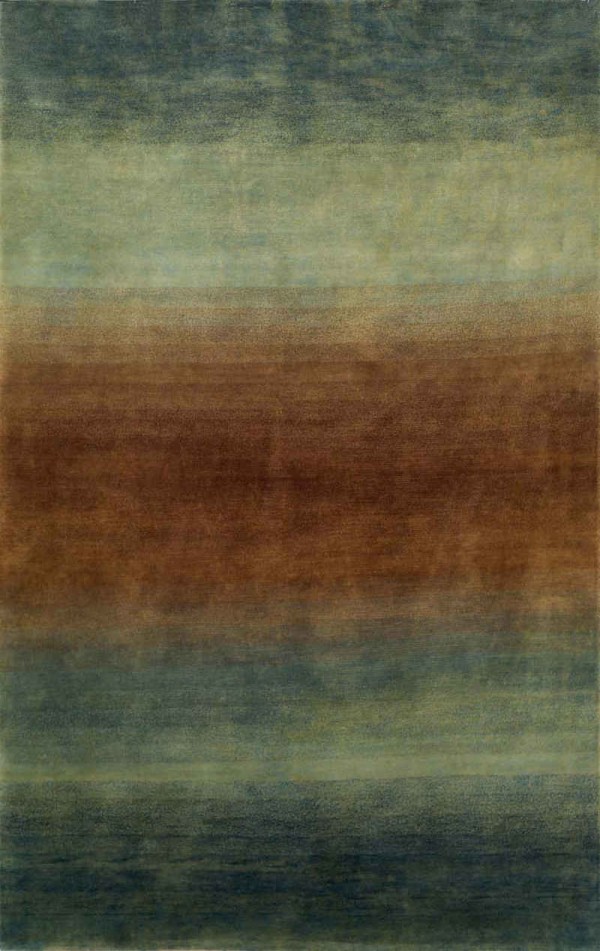 Interior,Beautiful Trans Ocen Rug KARELA With Comfortable Blue And Brown Area Rug Design Ideas,Trendy Blue And Brown Area Rug Designs