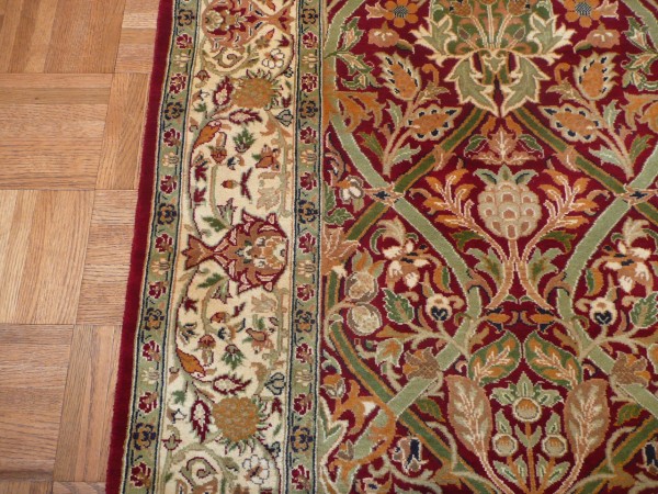 Interior,Good Brown Floor And William Morris Rug Design Ideas With Cool Persian Ornament,Rug By William Morris