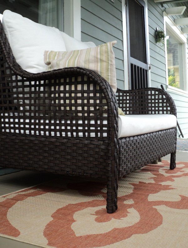 Interior,Modern Black Woven Bamboo With Nice Pillow Also Unusual Rug Pad Home Depot Design Ideas For Living In The Garden ,Stylish And Cool Rug Pads Home Depot