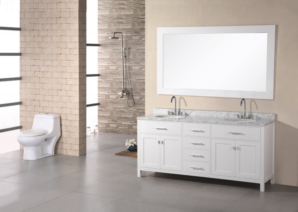 Bathroom,Gorgeous White Bath Room Vanity With Cool Trendy White Cabinet And Amazing White Large Glass For Bath Room Concept,Elegant And Unique Bath Room Vanity Design