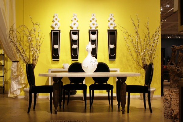 Dining Room,Cool Amazing White Dining Room Table Pad Decoration With Cozy Black Chair And Beautiful Yellow Wall,Excellent Dining Room Table Pads Design