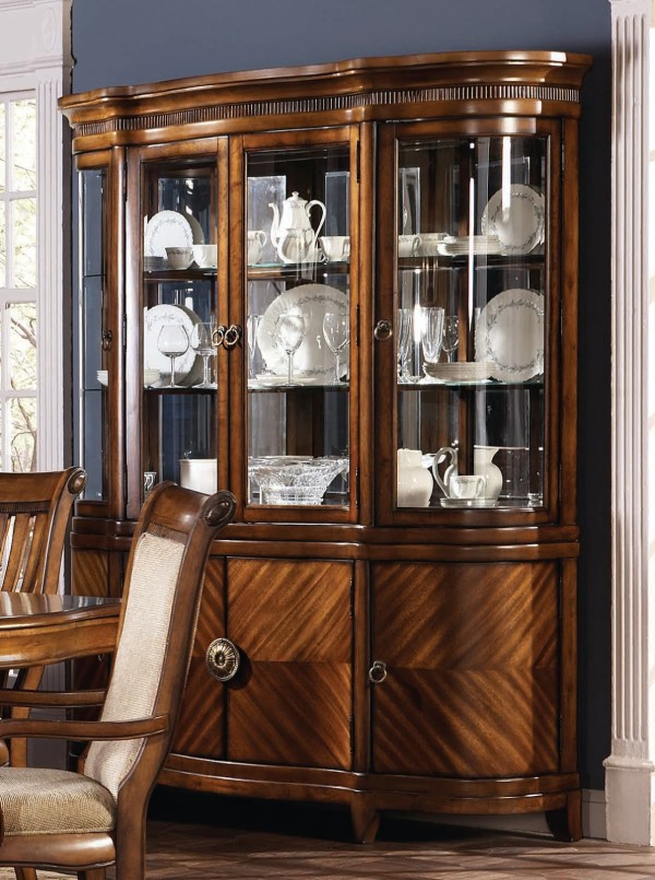 Furniture,Antique And Elegant Cabinet Store Design Ideas With Elegant Glass Door And Beautiful High Gloss Finish Wood Cabinet,Contemporary Cabinet Stores Design