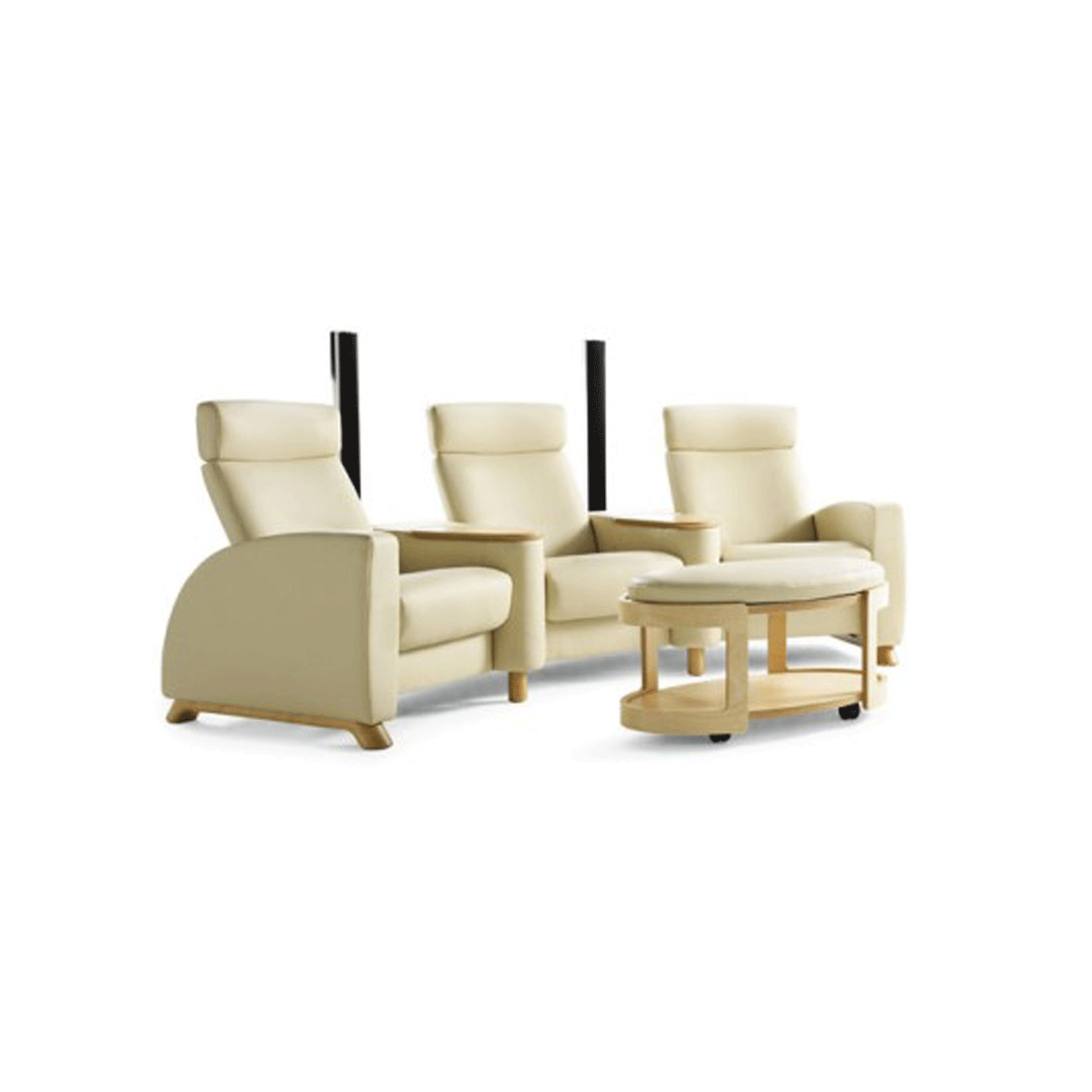 Furniture,Dazzling Arion Chair Design Ideas With Adorable Broken White Color And Comfortable Couch On Combined Wheel,Relaxed Arion Chair