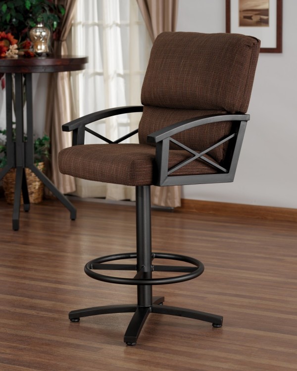 Furniture,Fashionable Amsterdam Swivel Bar Stool With Arm Design And Cool Black Height Barstool Also Nice Wood Floor,Swivel Bar Stools With Arms