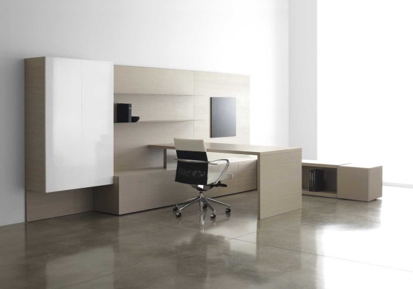 Furniture,Luxurious Tall Office Desk Design Ideas With Nice Beige Color And Cool Bookshelf Also Cozy Stainless Steel Arm Chair,Miscellaneous Tall Office Desk
