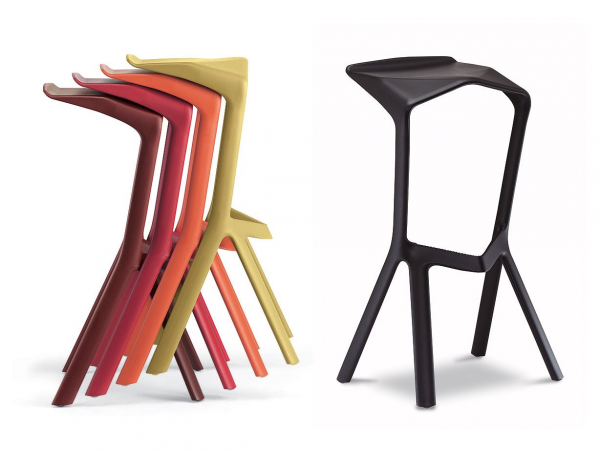 Furniture,Miura Stool And Chair Design Inspiration With Cozy Chair On Combined Funny Colorful ,Comfortable Stools And Chairs Design Inspiration