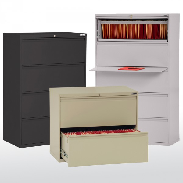 Furniture,New Trend Three File Storage Cabinet Design Ideas With Cool Drawer For Modern Concept,Charming File Storage Cabinets Latest