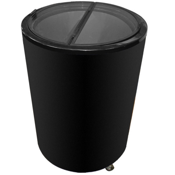 Furniture,Stylish Modern Round Storage Bin Design Ideas With Cool Stylish Black Color,Round Storage Bins