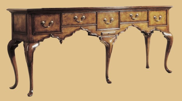 Furniture,The Best Long Hekman Furniture Design Ideas With Cool Narrow Wood Queen Anne Sideboard,Wood Table Collection By Hekman Furniture