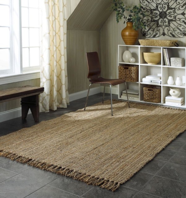 Interior,Contemporary Discount Jute Rug Design Ideas With Comfortable Brown Chair,Cheap Discount Jute Rugs Design Inspiration