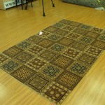 Interior,Dazzling Machine Made Rug Design Ideas With Traditional Oriental Ornament On Combined Nice Laminate Flooring,Trendy Rectangular Rug Designs