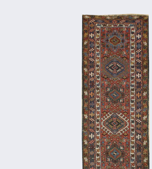 Interior,Fancy Karaja Custom Rug Runner Design Ideas With Trend Oriental Ornament For Antique Concept,Custom Rug Runners