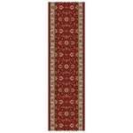 Interior,Impressive Polyester Red Rug Runner Design Inspiration With Beautiful Persian Oriental Ornament,Style Red Rug Runners