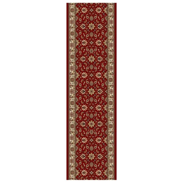 Interior,Impressive Polyester Red Rug Runner Design Inspiration With Beautiful Persian Oriental Ornament,Style Red Rug Runners