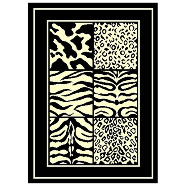 Interior,Marvelous Area Rug Square Design Ideas With Style Animal Print And Nice Black White Color,Various Area Rugs Square