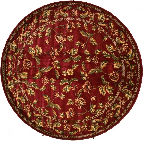 Interior,Nice Modern Brown Round Area Rug Sale On Combined Nice Floral Ornament,Cheap And Comfortable Round Area Rugs Sale