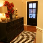 Interior,Nice Spectacular Southwest Rug Design Ideas With Beautiful Black White Color On Combined Wood Floor,Trendy Rectangular Rug Designs