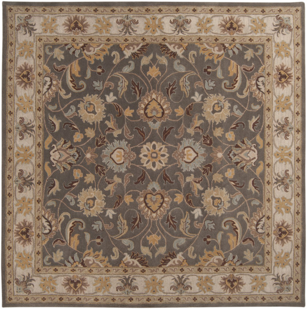 Interior,Nice Spectacular Surya Cesar Area Rug Square Design Ideas With Beautiful Charming Grey Color For Traditional Concept,Various Area Rugs Square