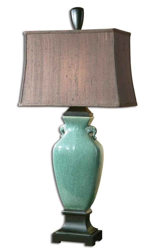 Interior,Adorable Table Uttermost Lamp Design Ideas With Style Turquoise Blue Lamp For Bedroom,Style Contemporary Table Uttermost Lamps