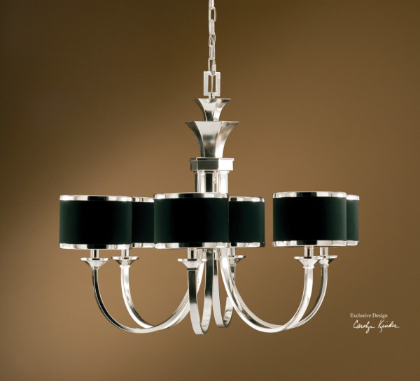 Interior,Cool Amazing Uttermost Light Design Ideas With Adorable Tuxedo Six Light And Beautiful Black Lamp,Design Hanging Uttermost Lights