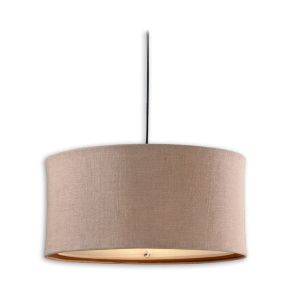 Interior,Impressive Uttermost Lighti Design With Modern Drum Pendant Light And Beautiful Chocolate Bronze,Design Hanging Uttermost Lights