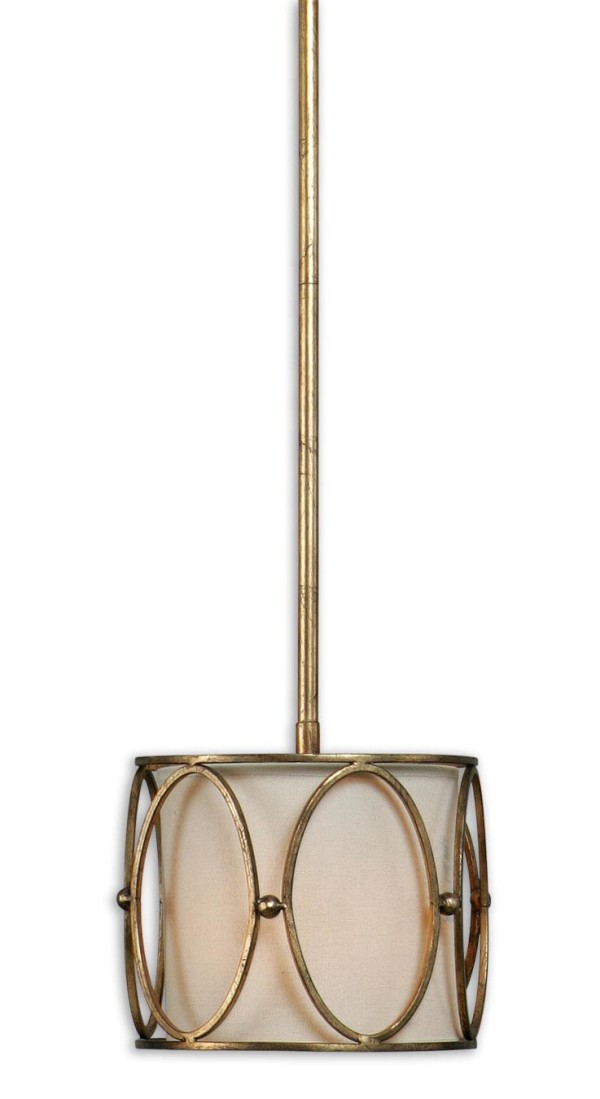 Interior,Wonderful Uttermost Light Design With Style Ovala One Light And Beautiful Gold Mini Drum Pendant,Design Hanging Uttermost Lights