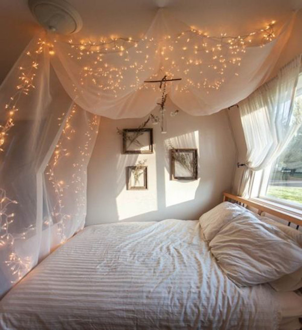 Bedroom,Gorgeous DIY Tree Bed Design With Comfortable White Mattress And Soft Pillow Also Beautiful Wood Bed Frame,Romantic Sleeping Tree Bed Inspiration