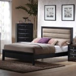 Bedroom,Contemporary And Cheap Bed Design With Cool Black Bed Frame Also Nice Beige Mattress,Collection Of Fun And Cheap Bed