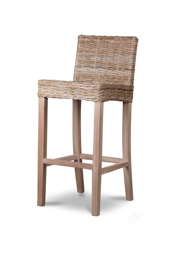 Furniture,Gorgeous Rattan Teak Barstool Design Inspiration With Style High Stool And Cozy Healty Back For Classic Concept,A Teak Barstools Inspiring